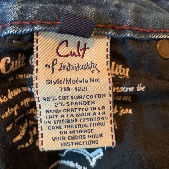 Cult of Individuality Teaser Skinny Womens Jeans - Picture 4 of 5